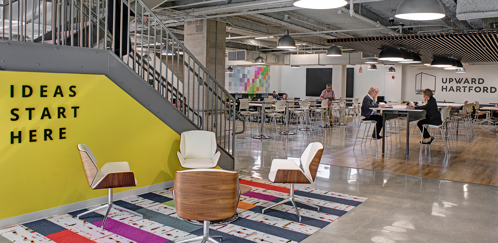 Upward Hartford, Innovative Shared Workspace