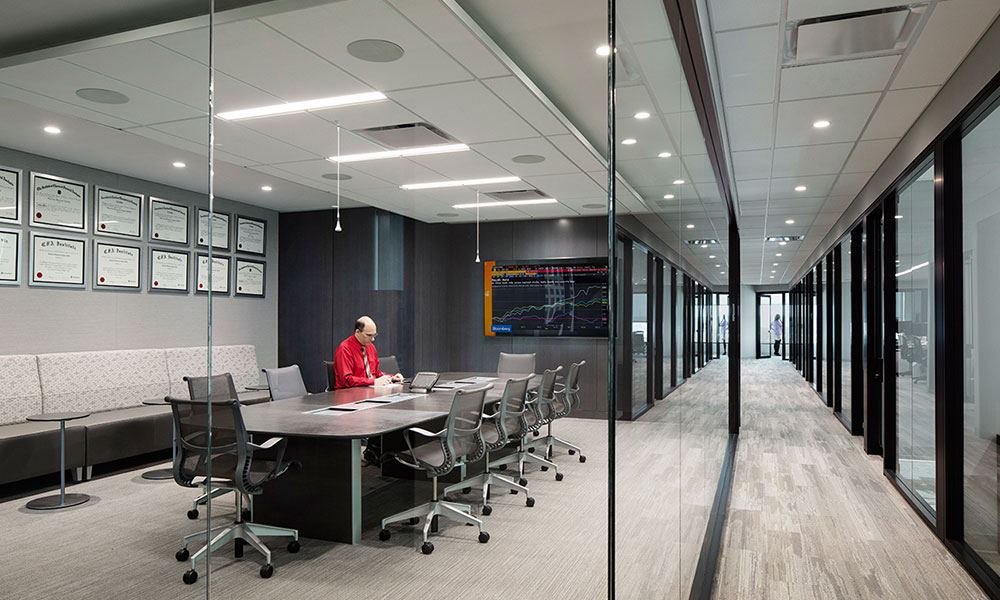 <p>The underlying mission was to design a space that truly supports the way people work and the behaviors that are beneficial to the business.</p>
