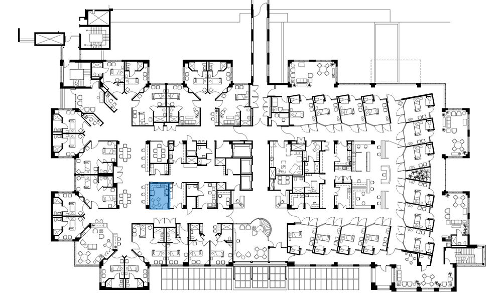 <p>A kitchen on all Medical/Surgical Units which is intended for family use.</p>
