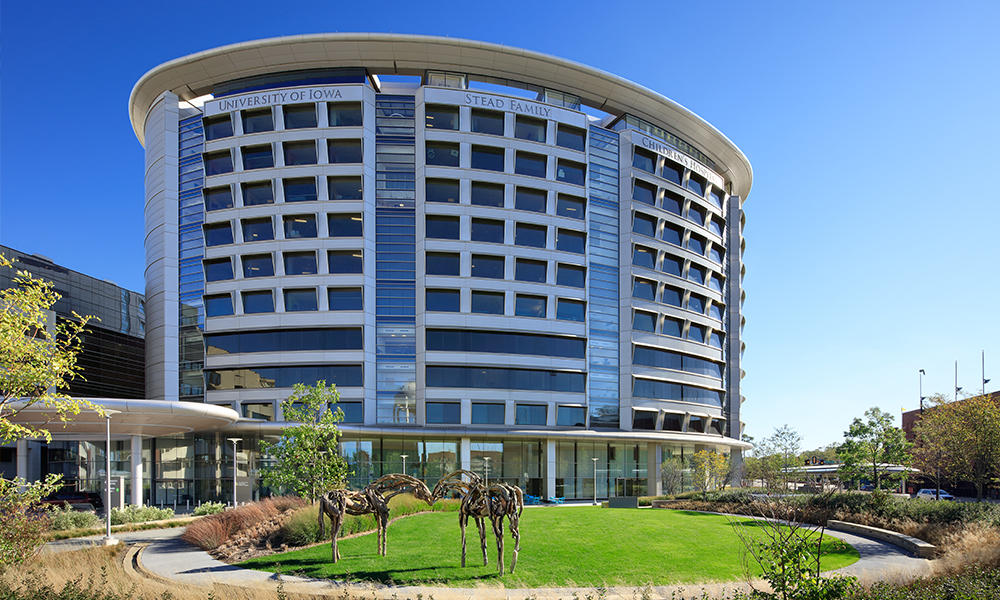 <p>The building is an iconic structure visible throughout the University of Iowa Campus and Iowa City.  Children’s services have been centralized, creating a seamless, innovative system of care for children and their families.</p>
