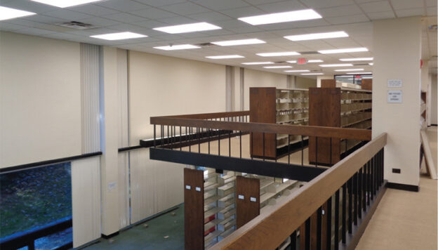 Iona University Kelly Center Before Library Stacks