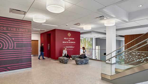 Iona University Kelly Center Lobby