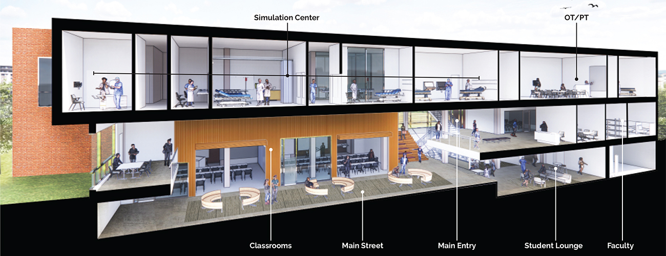 Iona University Kelly Center Section