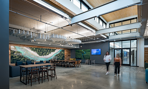 L'Oreal North America Research and Innovation Center Cafeteria