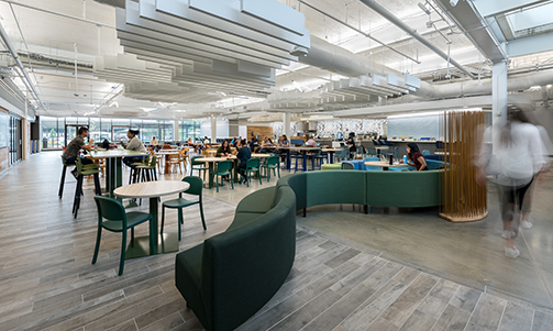 L'Oreal North America Research and Innovation Center Cafeteria