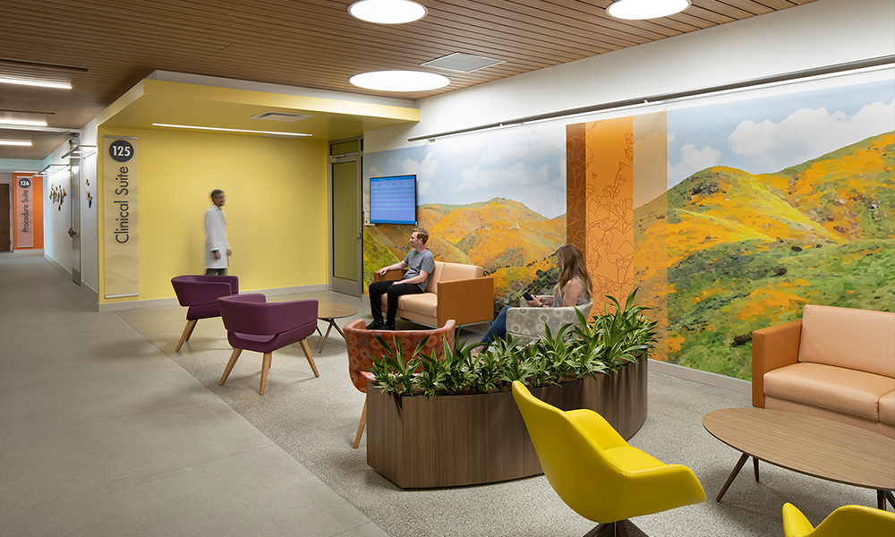 <p>The design focused on safety, respite and quality of space extends to the charming lounges, with comfortable designer furnishing, abstracted artistically framed views of the surrounding hills and exterior spill out spaces.</p>
